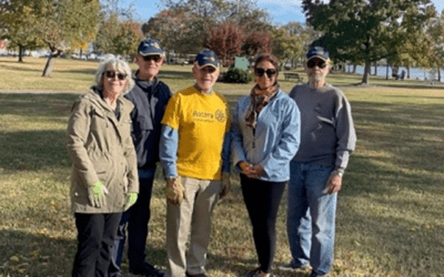 Community Spirit Shines Bright at Founders Park Clean-up