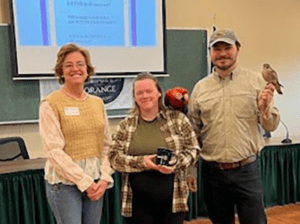 Rotary Club of Orange Welcomes Earthquest’s Robert Haynes & Feathered Ambassadors