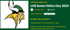 LHS Senior Ethics Day 2025